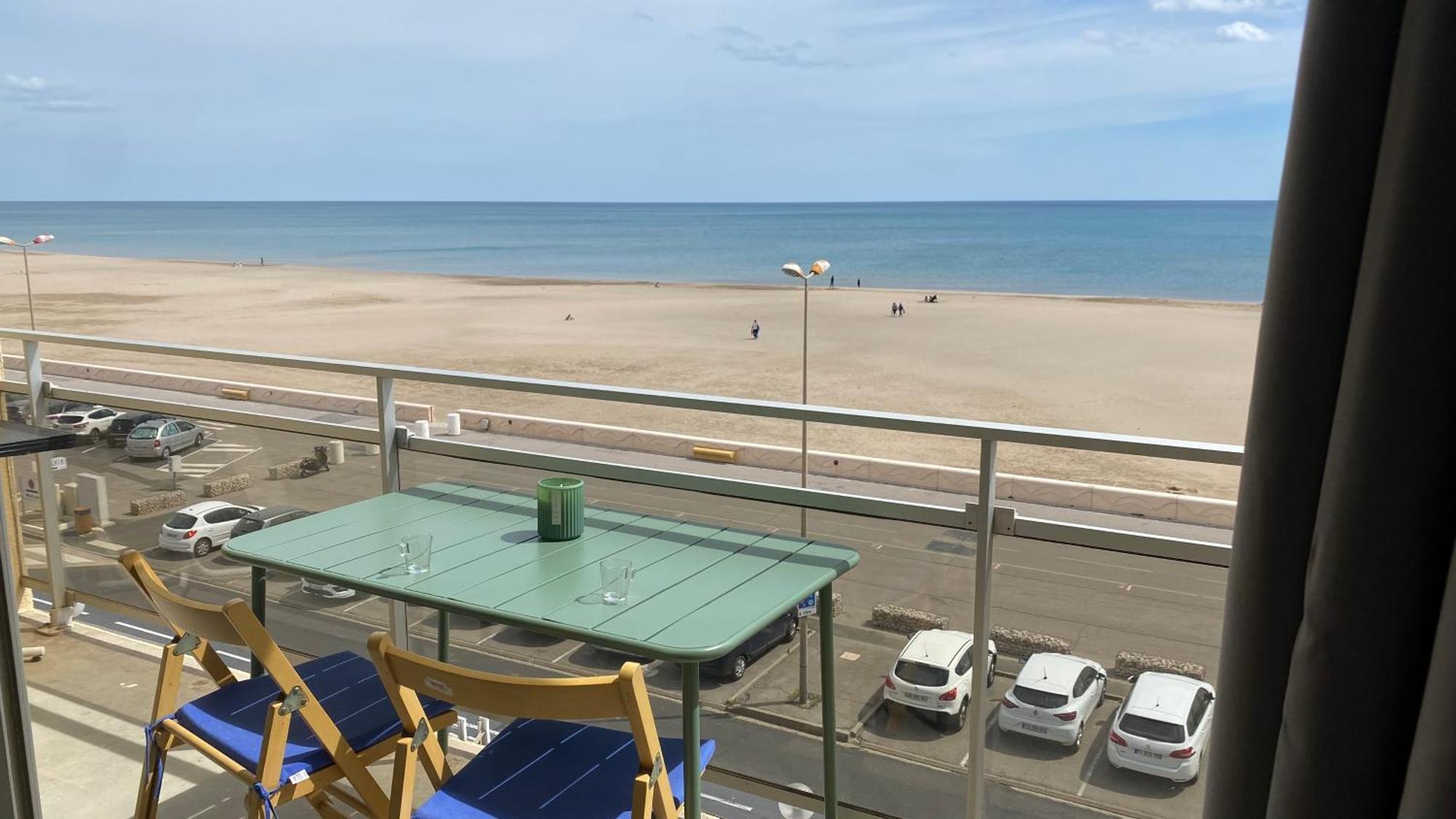 Appt T3 Front De Mer Belle Vue Narbonne Bagian luar foto